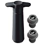 Vacuvin Vacuum Wine Saver Black Giftpack Pump & 2 Stoppers