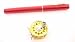 Search : Fly Reel, Pen Shape, Size Fishing Rod, Pole, Red, NEW