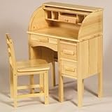 Roll Top Desk - Natural