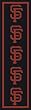 San Francisco Giants 2'1" x 7'8" Premium Runner Rug