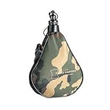 Camouflage 1 Liter Wine Bota