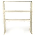 Towel rack - antique white