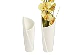 Produkt-Bild: Vase wei&szlig; 33,5cm mch