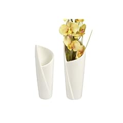 Vase wei� 33,5cm mch