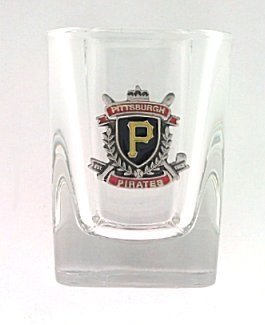 Square MLB Shot Glass - Pittsburgh Pirates