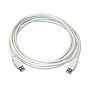 USB 2.0 Cable, A Male To A Male, Beige, 3ft