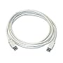 USB 2.0 Cable, A Male To A Male, Beige, 3ft