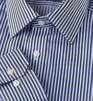 Slim Fit Ultimate Non-Iron Pure Cotton Striped Shirt