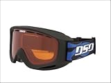 DSO PEAK Snow Goggles - Matte Black Frame/Amber Lens