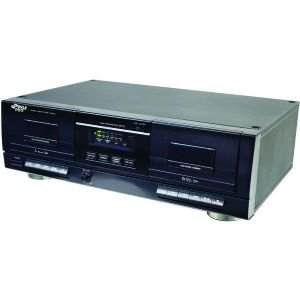 PYLE PRO PT659DU DUAL CASSETTE DECK WITH MP3 CONVERSION