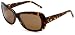 eco Women's 106 Rectangular Sunglasses,Tort Frame/Brown Lens,one size
