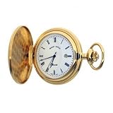 Mount Royal - Gold Plated Full Hunter Quartz Pocket Watch - B4 - (WW1188)