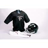Atlanta Falcons Youth NFL Team Helmet and Uniform Set - Small (Ages 4-6)