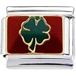 4 Leaf Clover Italian Charm