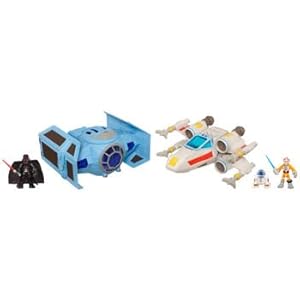 Star Wars Jedi Force Epic Rivals Galaxy Pack Includes X-Wing & Tie Advanced X1 Fighter Vehicle