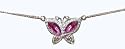 Belly Back Chain with butterfly
