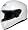 SHOEI RF-1100 WHITE SIZE:LRG MOTORCYCLE Full-Face-Helmet