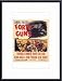 Forty Guns, Art Poster with Metal Frame, poster size: 11