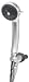 Pollenex PO5202X 5-Setting Handheld Shower, Brushed Chrome