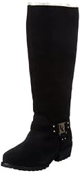 Koolaburra Logan 21LGN, Damen Fashion Stiefel, Schwarz (Black B), EU 40 (US 9)