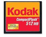 Kodak KPCF512RBS-E 512MB CompactFlash Card