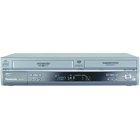 Panasonic DMR-EH75VS DVD Recorder / VCR Combo with 80GB Hard Drive, HDMI, SD Card, and DV Input