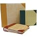 MBI Family Memory Album with Hand Woven Green & White Diamond Cover, 12 x 12 Scrapbook with 10 E-Z Load Archival Pages & Inserts