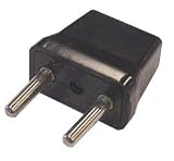 Hitech - AC Adaptor Plug Converts US Plugs to European Plugs