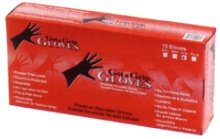 Black Latex Gloves Large (15 Per Box)
