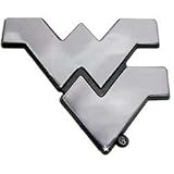 West Virginia Mountaineers Chrome Auto Emblem