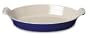 Le Creuset L0013-24-09 1/2in. Oval Au Gratin 1qt. Blue