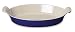 Le Creuset Oval Au Gratin Dish , Blue L0013-24-09