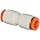 SMC KQ2H07-00A PBT Push-to-Connect Tube Fitting, Straight Union, 1/4" Tube OD