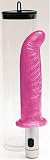 Outrageous Toys GGGG Spot Bling Vibrator with genuine Swarovski Crystals in a Carrying Case, Pink