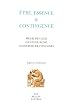 Etre, essence et contingence : Henri de Gand, Gilles de Rome, Godefroid de Fontaines