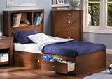 IMAGE OF Jumper Twin Mates Bed Box and Headboard by South Shore