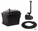 Eigenschaften Rosenau24 KlarJet 10000 / Teichfilterset Klarjet 10000 l - Komplettset inkl. UV-Licht und Pumpe