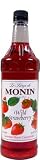 Monin Syrups Wild Strawberry Syrup, 1 liter
