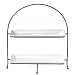 Two-Tier Iron Rack with Plates
