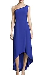 Spring Summer Fall Satin One Shoulder Sheer Prom Dress 