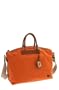 Dooney & Bourke 'Juliette' Canvas Satchel - Tangerine