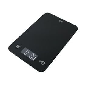 Buy American Weigh ONYX Slim Design Kitchen Scale, 11-Pound by 0.1-Ounce, Black