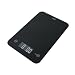American Weigh ONYX Slim Design Kitchen Scale, 11-Pound by 0.1-Ounce, Black