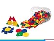PATTERN BLOCKS PLASTIC .5CM 250/PK