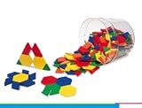PATTERN BLOCKS PLASTIC .5CM 250/PK
