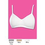 Hanes Cottony Comfort Wire Free Bra Heather Grey L