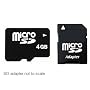4GB 4 GB Gig MicroSD SD SDHC Memory Card (with SD Adapter) for LG Mobile Phone AX380 AX585 AX830 / BlackBerry 8100 9500 8310 Curve/Pearl/Storm / Samsung ST500 ST550 TL220 TL225 A657 A736 A737 A767 / NOKIA E52/E55/6720 Classic - by First Champion