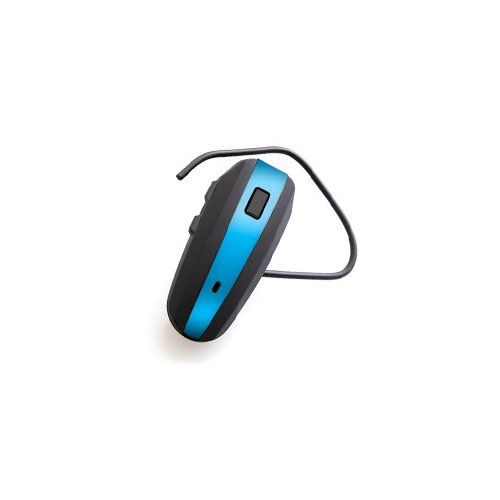 Bluetooth Headset NoiseHush N500 with Noise Cancelling Technology Black and Sky Blue 