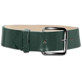 Buy Athletic Specialties 1 1 2 Leather Uniform Belt - ( sz. XL, Forest Green ) by Athletic Specialties