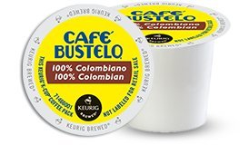 Café Bustelo 100 % Colombian Coffee 96 K Cup Packs